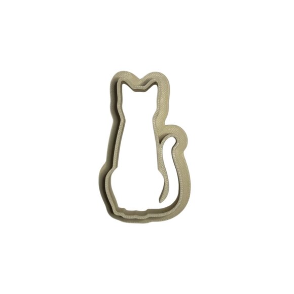 🍪3/$12 SALE🍪Cat Halloween Cookie Cutter - Picture 1 of 3